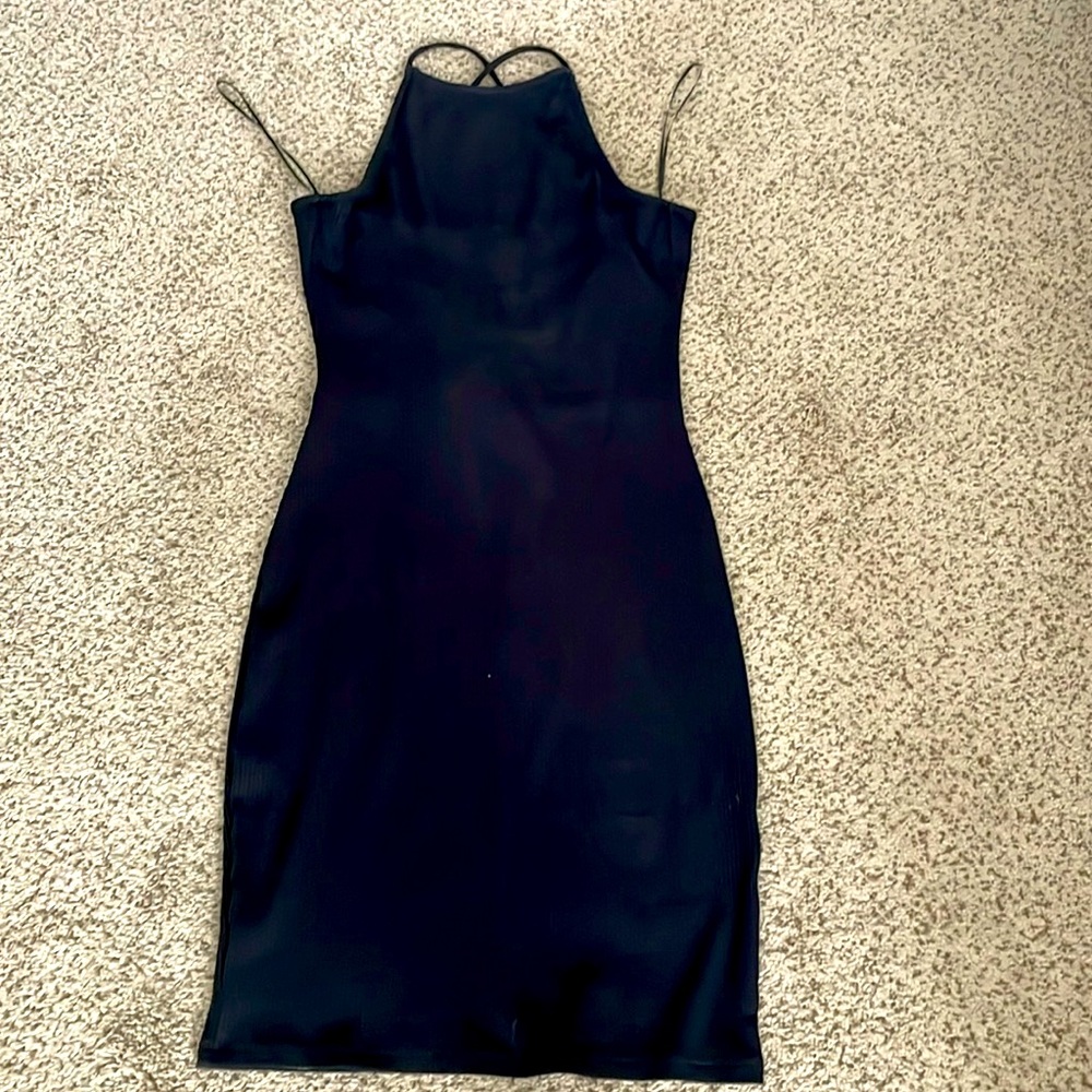 HM black dress